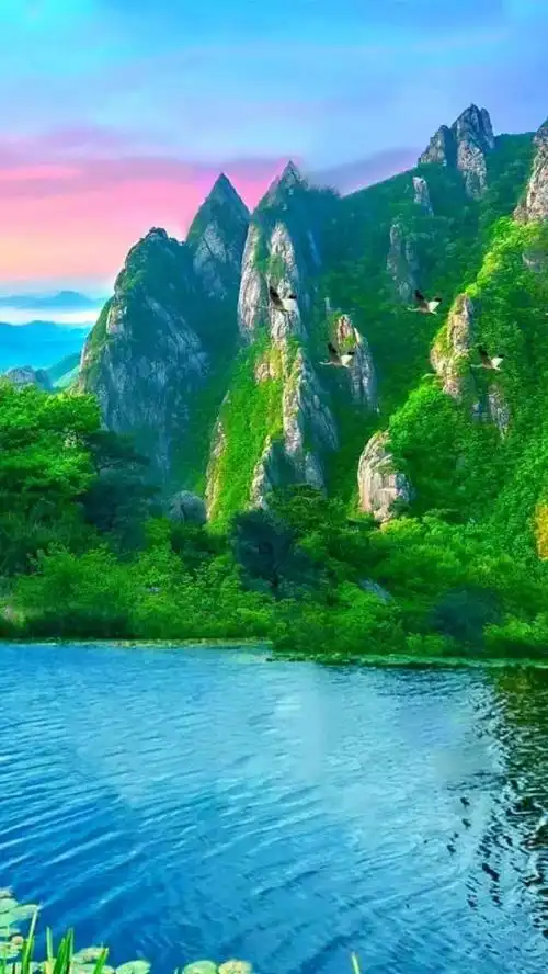 形容青山绿水美景短句(形容青山绿水美景短句诗句)