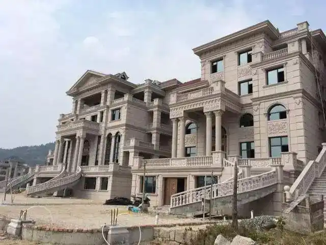福清乡村石材别墅随便一栋上千万绝不夸张