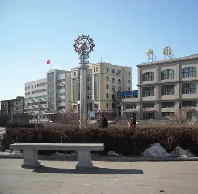 大石桥市火车站(全景图)