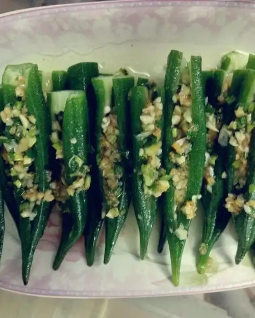 蒜蓉秋葵
