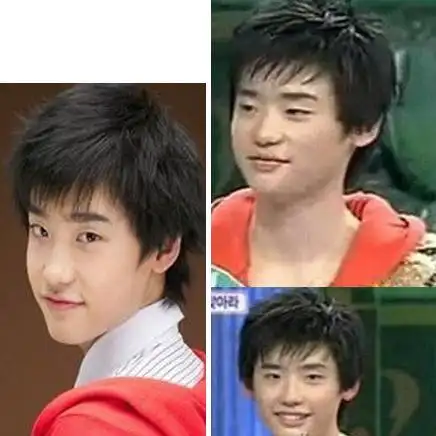 李钟硕承认整容 整容前的照片被爆出