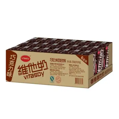 维他奶 巧克力味豆奶 250ml*24