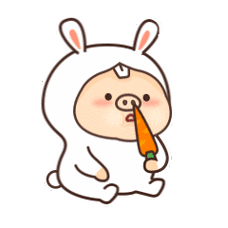 卡通gif胡萝卜gif猪鼻子gif兔耳朵gif