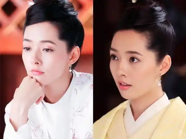 郭碧婷吃了多年南湘的红利而现代化的五官遇到古装造型就一般