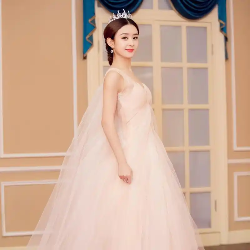 赵丽颖仙气超美壁纸_一线小花赵丽颖