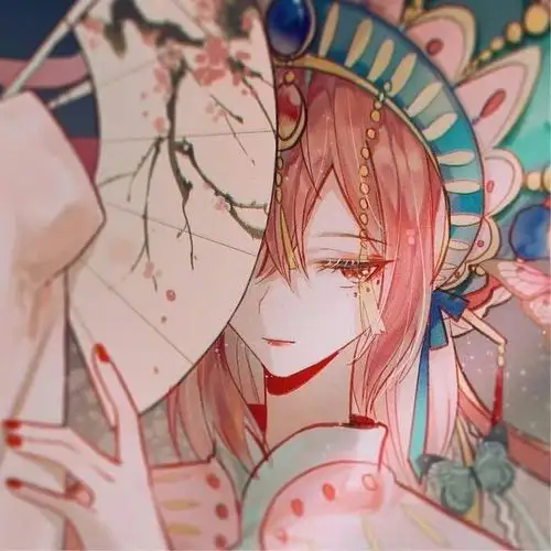 伤感丧系古风头像图片爱到最后都城空死在江南烟雨中