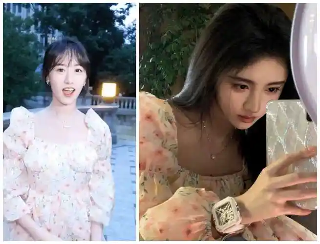 袁冰妍和鞠婧祎撞衫!一个甜美公主风,一个精致仙女范,更喜欢她