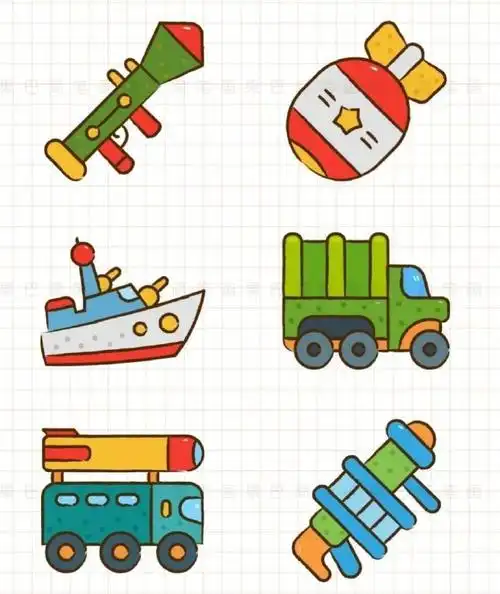 简单好看的简笔画,带孩子画吧.