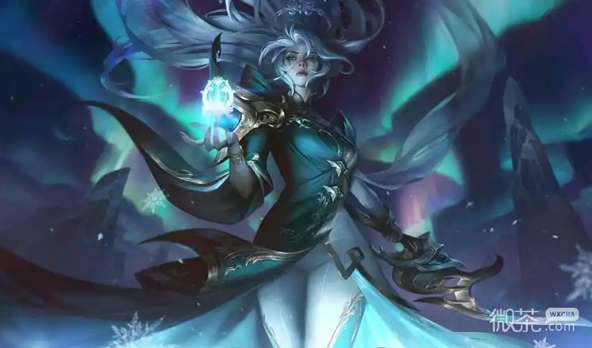 《英雄联盟》北极星神戴安娜皮肤展示