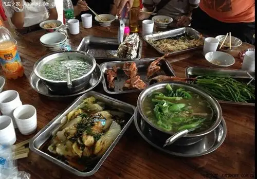 珠三角地区车友聚会交流一天游付吃饭照片