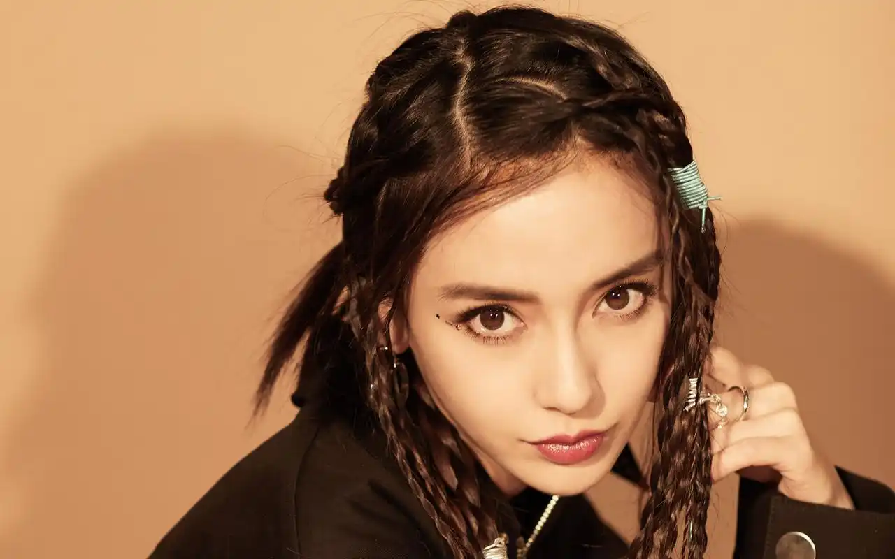 angelababy嘻哈风性感图片桌面壁纸