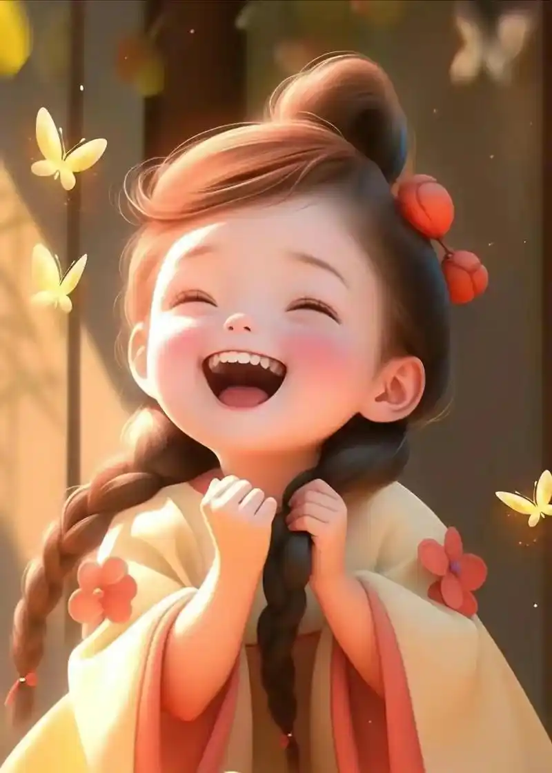 头像:孩子的笑有种莫名的治愈,那种天真无邪的可谓是温暖了所有