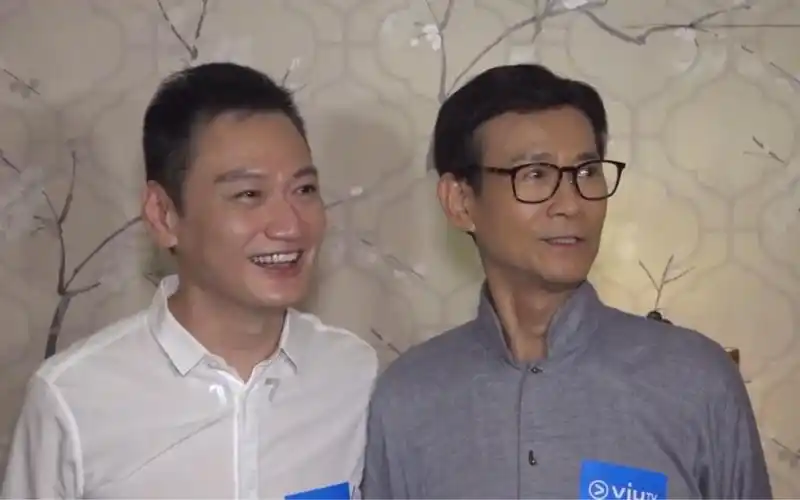 陶大宇郑少秋诡探前传拍摄时的访问国语cut