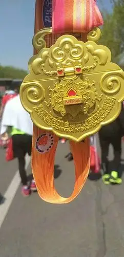 2019郑开国际马拉松留念