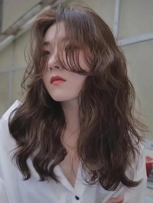 今天一定要烫一次法式卷超级好打理的烫发