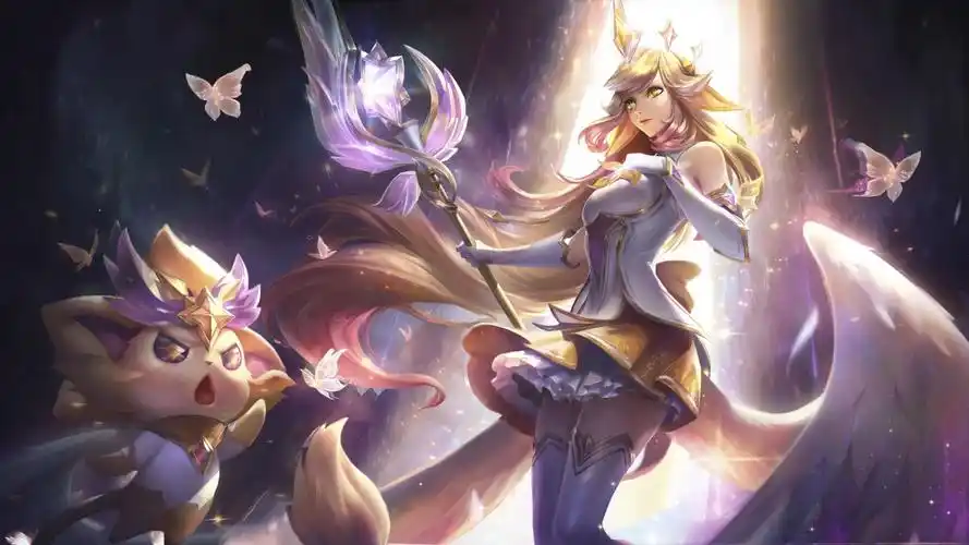 【英雄联盟动态原画/壁纸】星之守护者-索拉卡