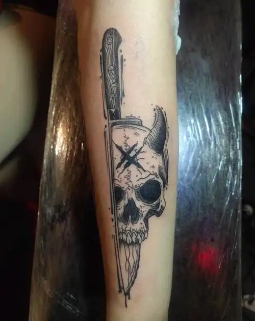 贵州省毕节市纹身师付帅的纹身作品集