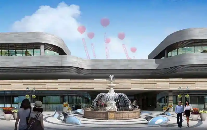 扬州九久奥特莱斯广场效果图