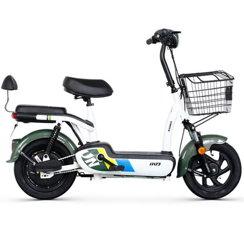 2021尚乐两轮男女电瓶车小型自行车电动48v小刀电动自行车