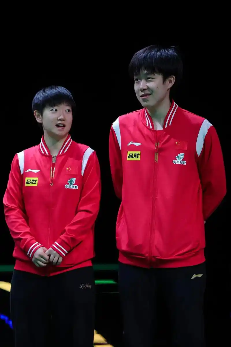 一起幸福下去吧#王楚钦孙颖莎 #王楚钦#孙颖莎 - 抖音