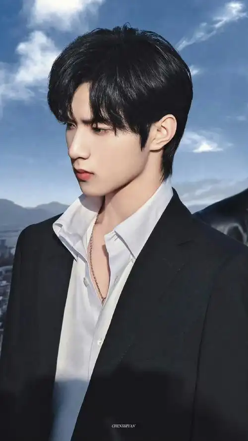 刘耀文美拉德西装#刘耀文男模身材穿什么都很帅