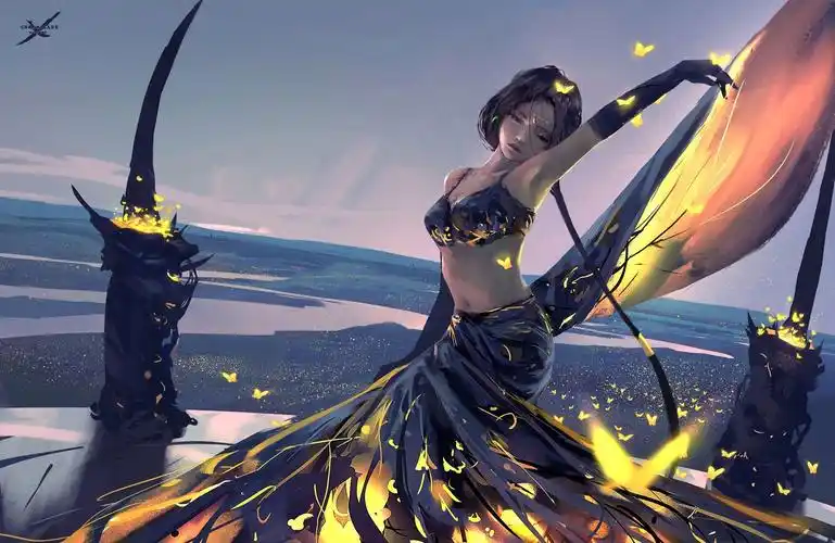 壁纸欣赏wlop神仙宝藏画师