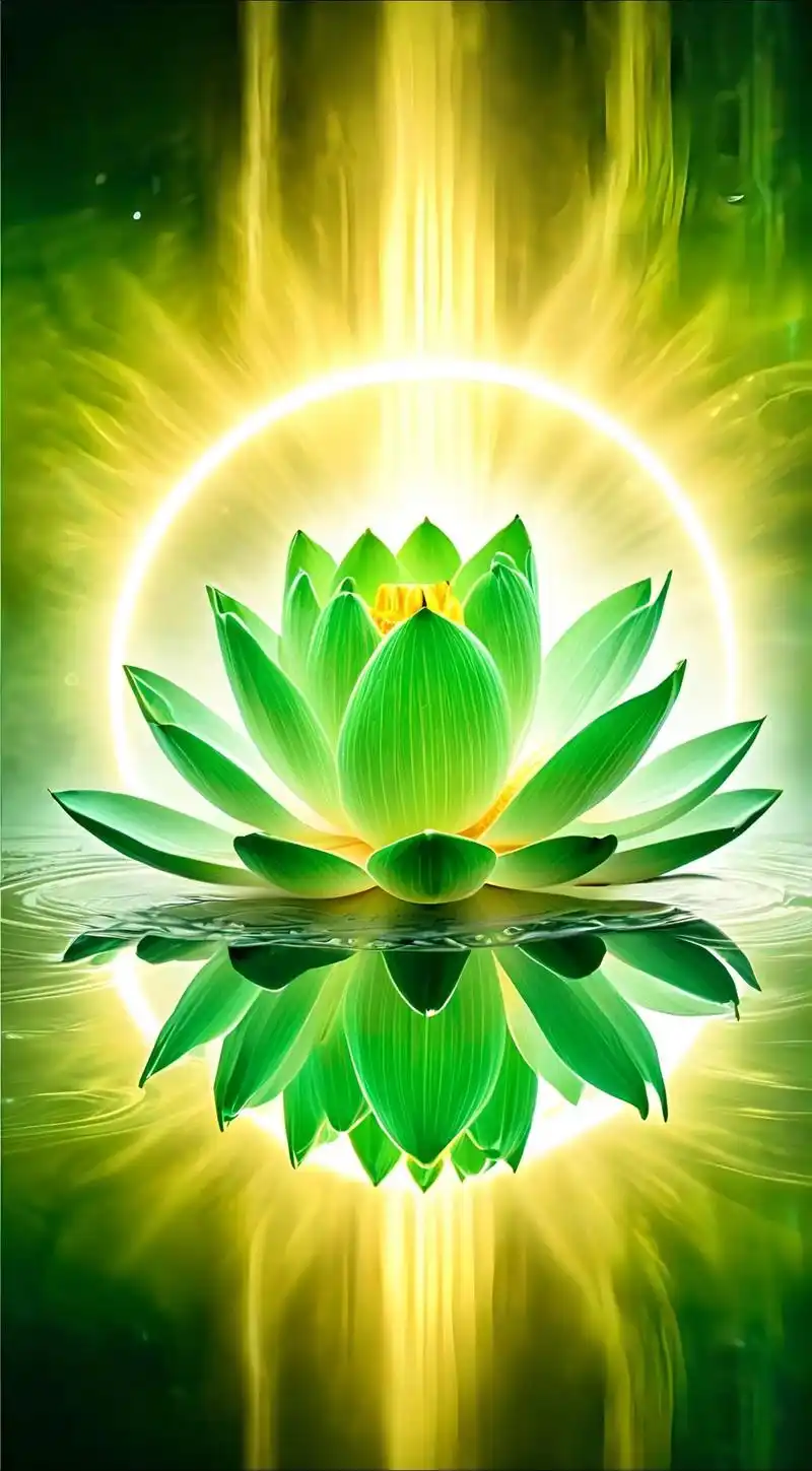 佛光莲花.#人间仙境美如画 #一念清心莲 #见者好运 #图文 - 抖音