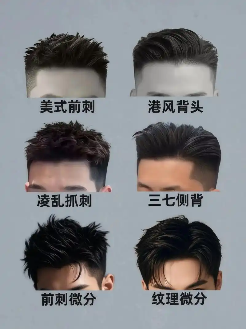 男士发型.兄弟们,男士发型必须帅,六款适合夏季的清爽发型总有