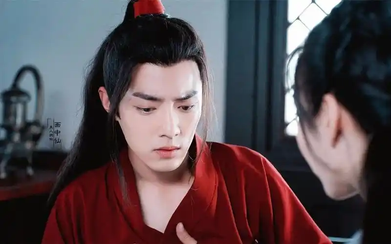 肖战的红衣古装目测可以封神_哔哩哔哩_bilibili