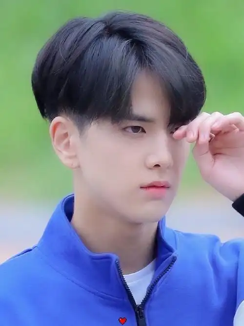 网红假发男短卷发中分刘海韩版假发套帅气逼真自然蓬松整顶男士