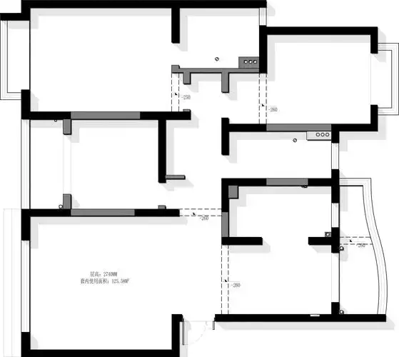 房屋户型本设计是在客户需求的基础上诠释的最贴合客户的一个设计