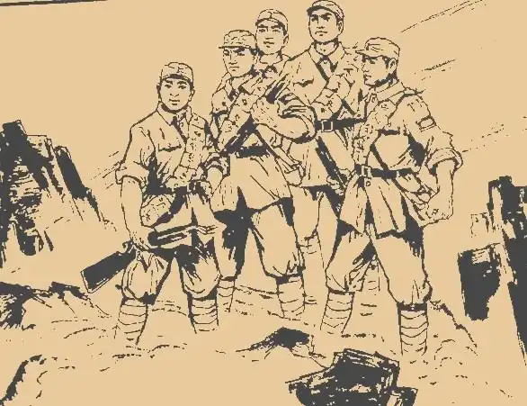 狼牙山五壮士并非失足悬崖日军称他们是值得尊敬的对手