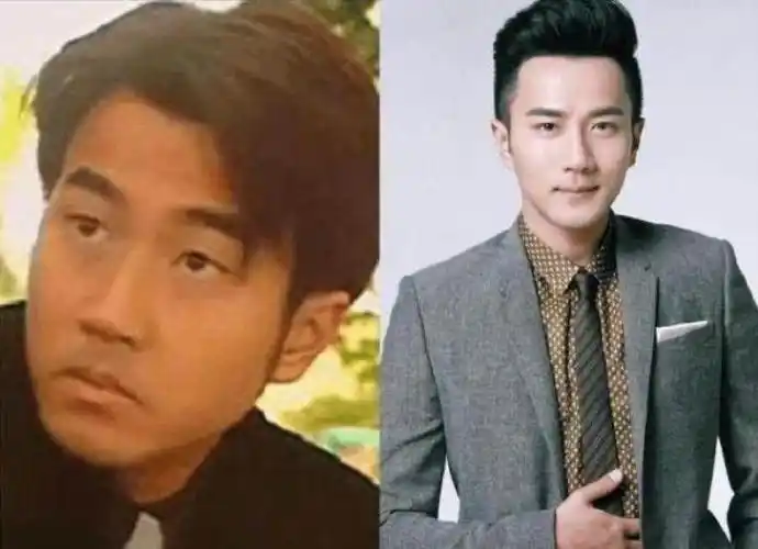 迷倒了无数少女的刘恺威现在是大众男神,然而早年他的样貌看起来并不