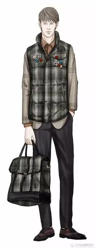 80例效果图赏析(男装)