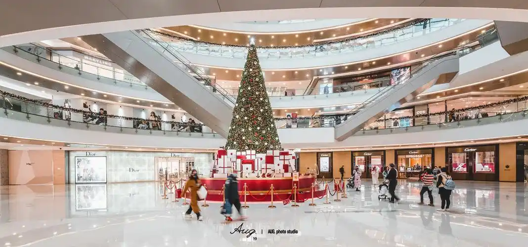 「商场空间摄影」杭州万象城--卡地亚圣诞装饰