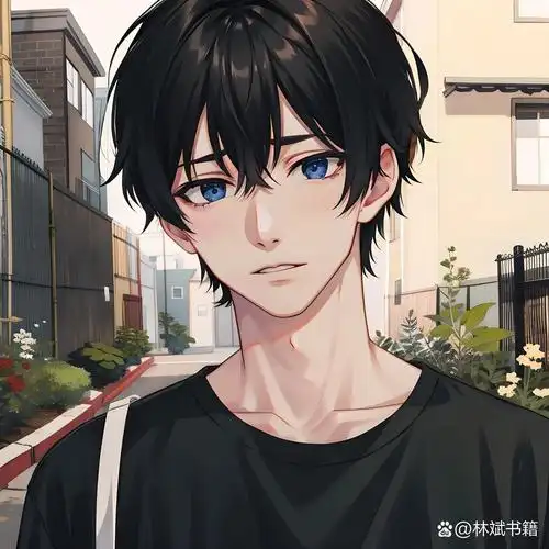 孤独感爆棚的男头卡通头像