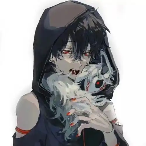 邪魅二次元男生头像_小红书