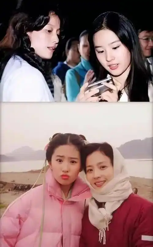 刘亦菲姥姥风华绝代妈妈和小姨颜值爆表我是全家最丑的