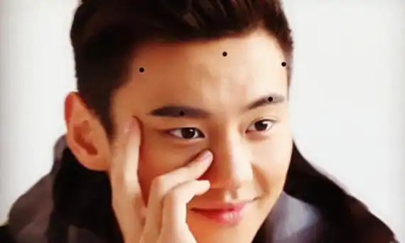 1,眼角长痣:经商大户.