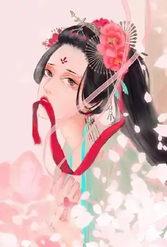 心微动奈何情已远物也非人也非往日不可追古风动漫女孩