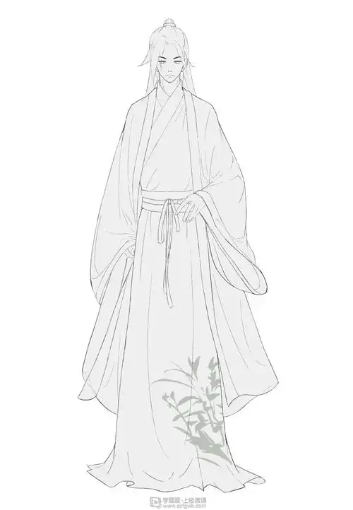 古风类服饰剪裁设计—基础汉服