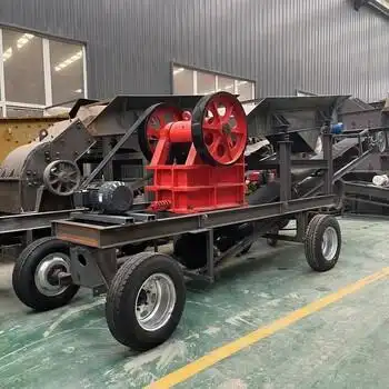 实惠小型锤式制砂机柴油锤式打沙机青石粉碎机建筑废料打沙机