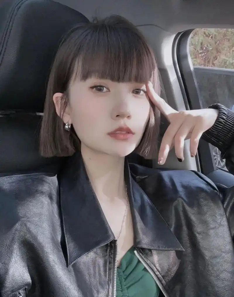 女生短发发型初恋发型法式刘海空气刘海南京剪发 天津染发天津发型