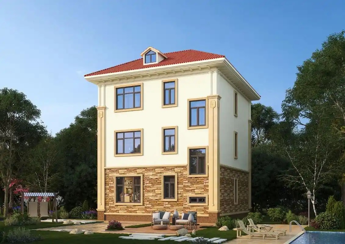 两开间三层别墅,面宽9米深11米,外观很美 🏠房屋概况 编号: dc0868