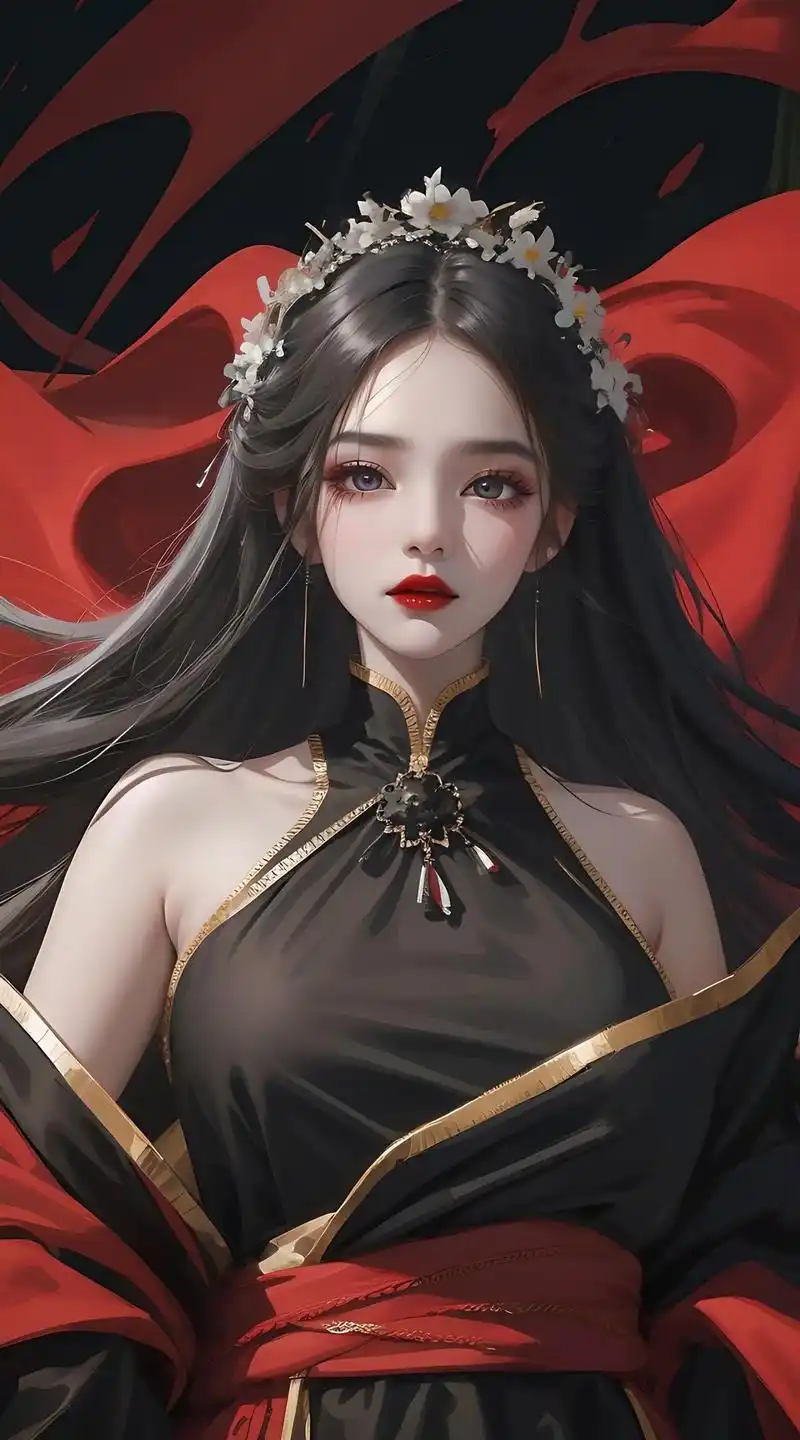 原创 #唯美古风壁纸 #暗黑系 #穿越 - 抖音