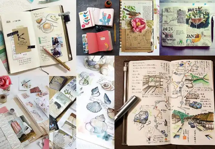 自己动手做一本复古旅行手帐本