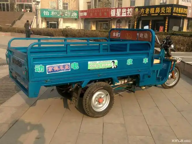 出售9成新丰收牌拉货大电动三轮车