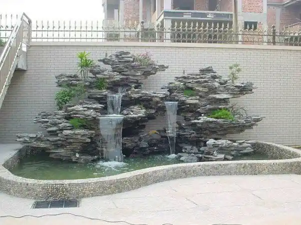 海南假山鱼池讲述假山鱼池制作过程