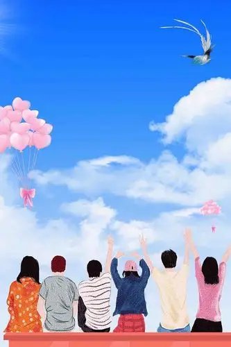 青春毕业季海报背景图片免费下载-千库网