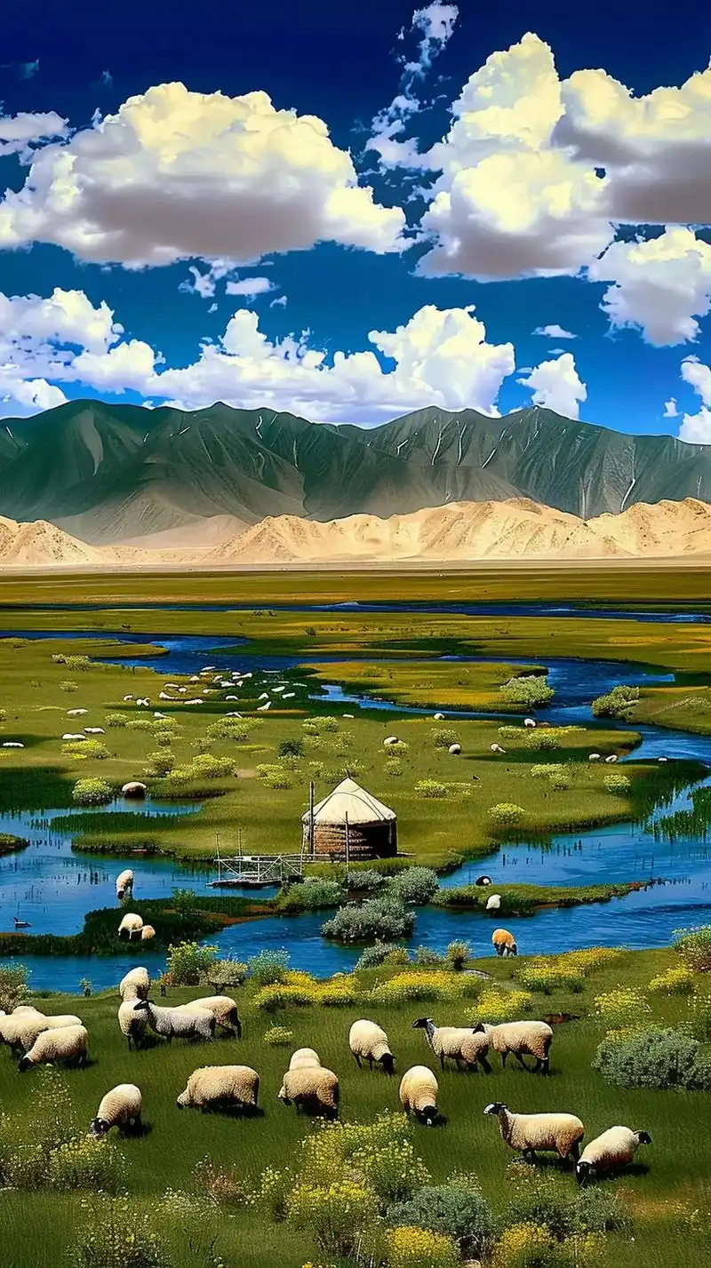 高清手机壁纸《草原之韵》